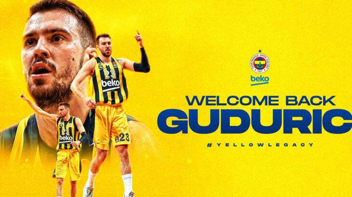 Marko Guduric yeniden Fenerbahçe'de