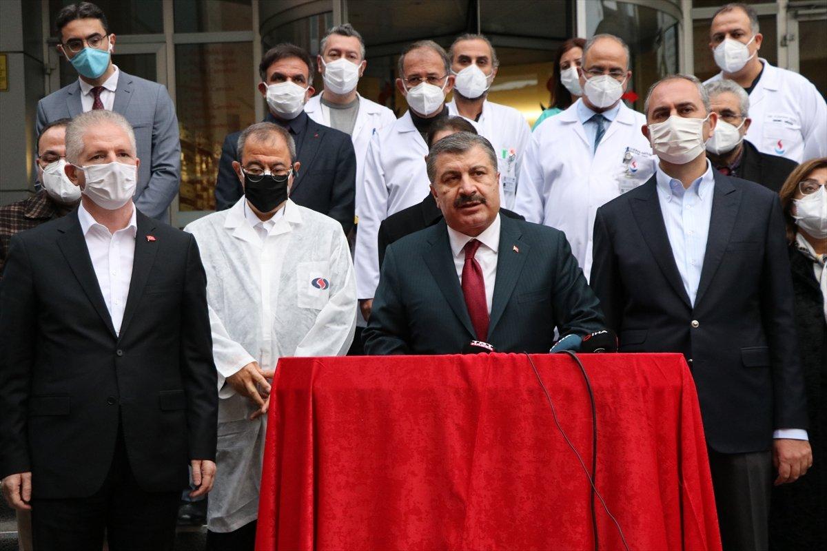 Fahrettin Koca ve Abdulhamit Gül'den Gaziantep'te açıklama