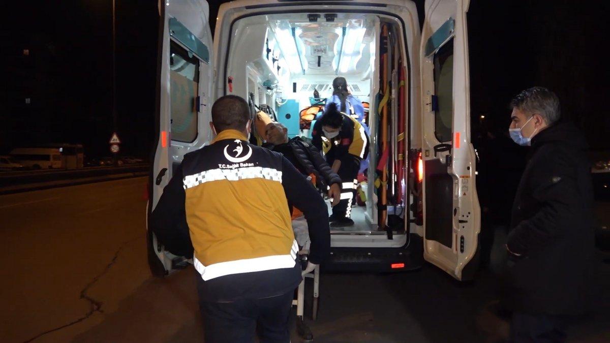 Kırıkkale'de dur ihtarına uymayan alkollü sürücü polise çarptı