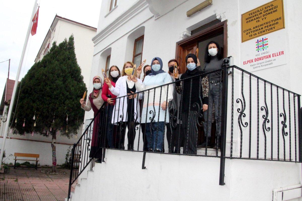 Elpek bezi üretim merkezi kuruldu