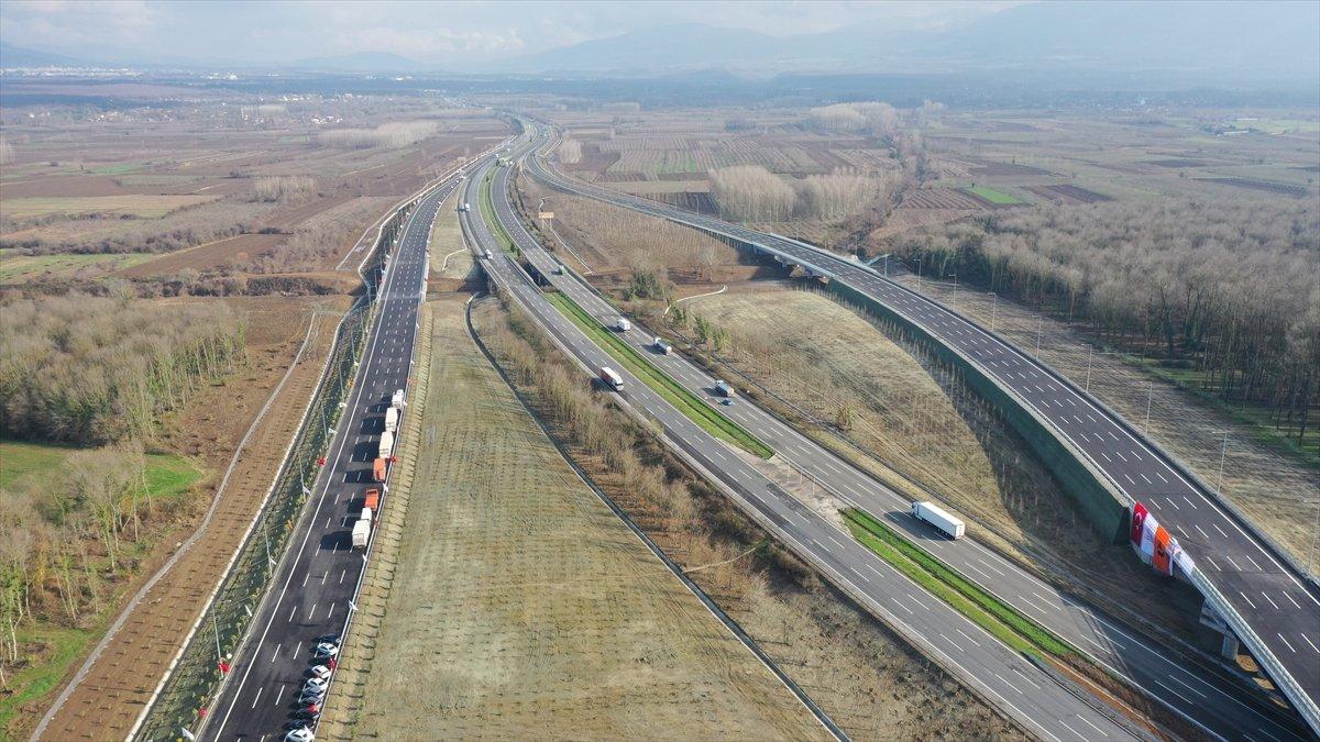 Cumhurbaşkanı Erdoğan, Kuzey Marmara Otoyolu'nun açılışına katıldı