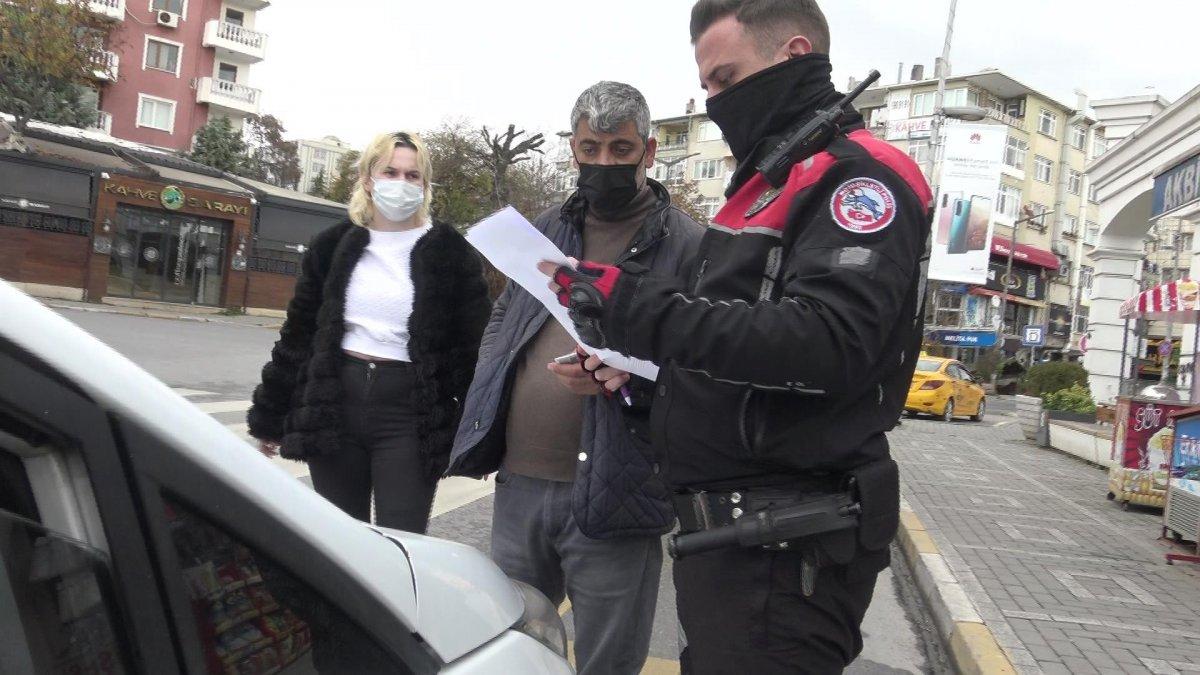 Avcılar’da ceza kesilen kadın: Kendime lanet ediyorum