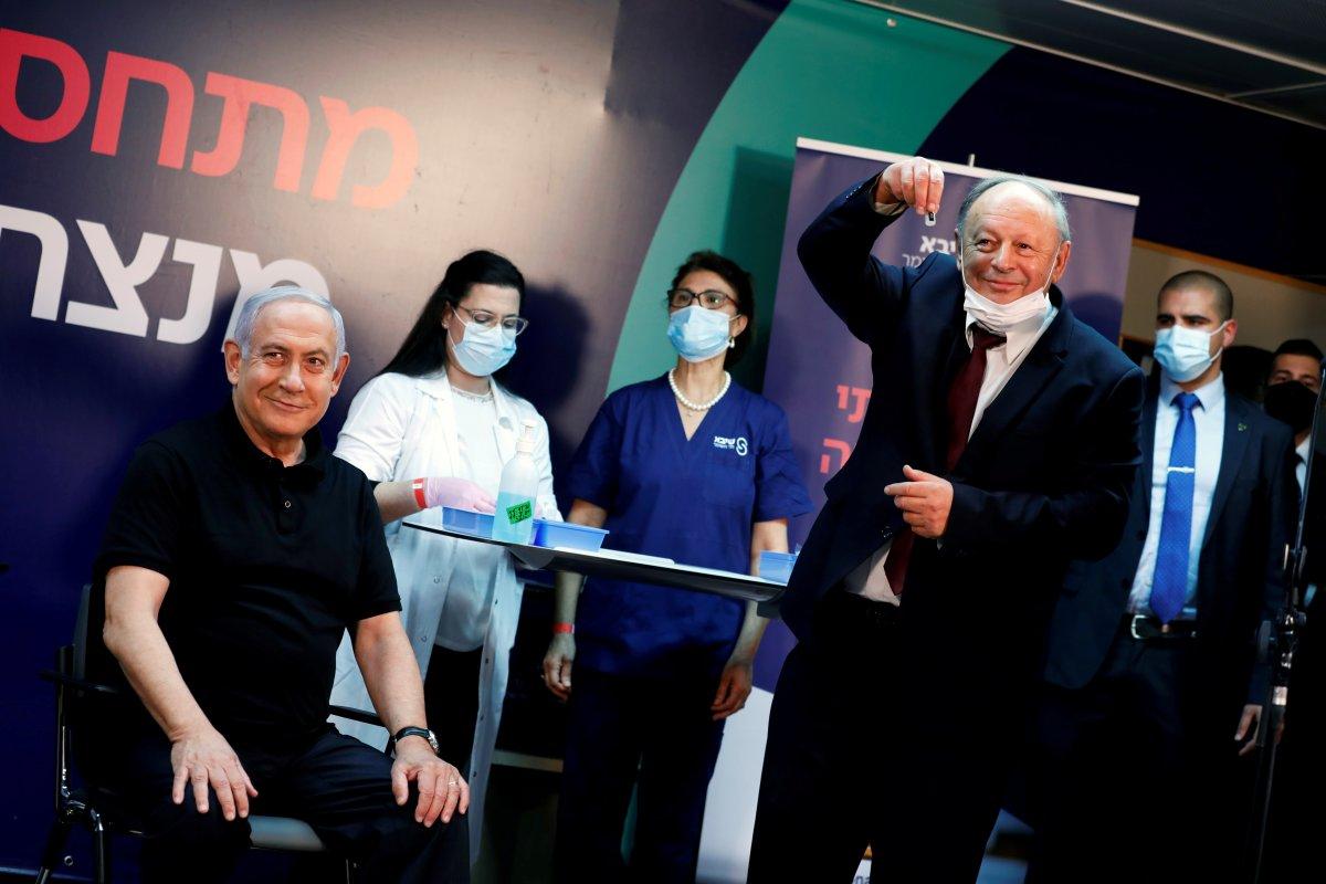 İsrail Başbakanı Netanyahu, canlı yayında koronavirüs aşısı oldu