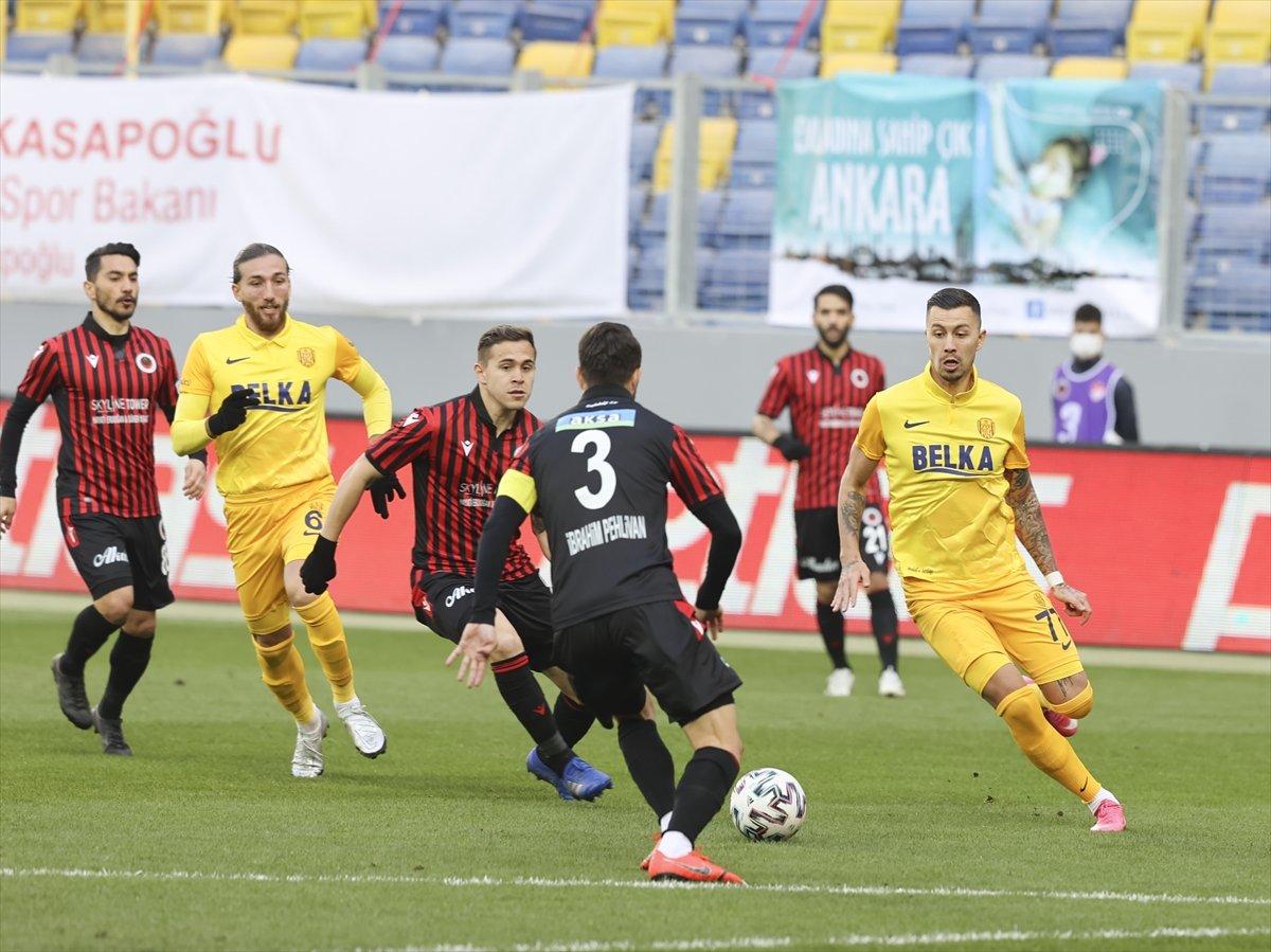 Ankara derbisinde kazanan çıkmadı