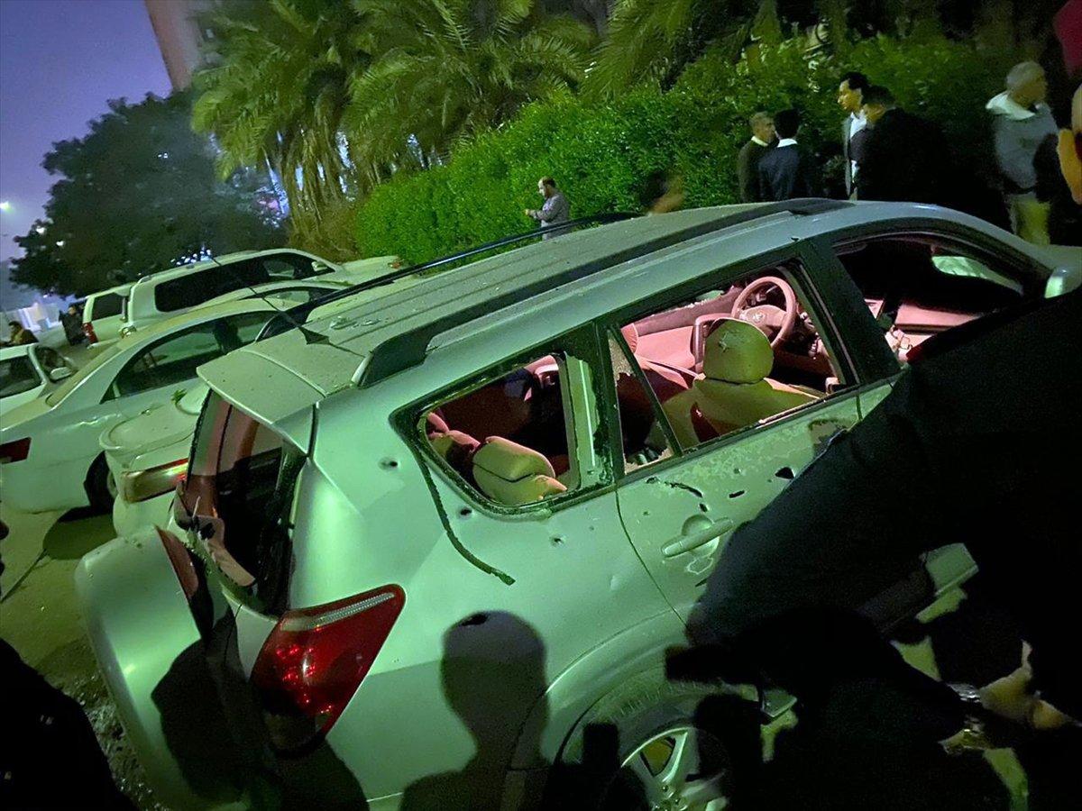 Bağdat'ta bulunan ABD Büyükelçiliğine füzeli saldırı