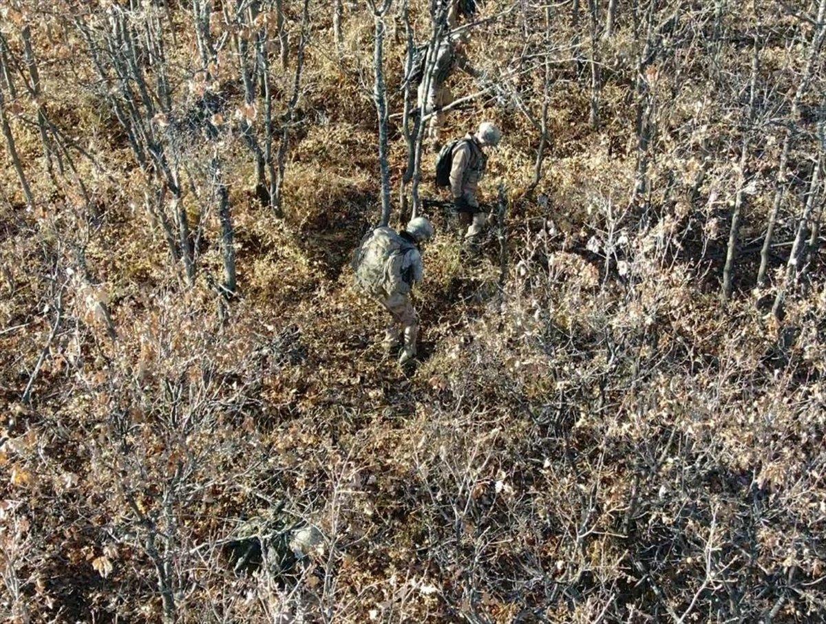 Bitlis'te PKK'ya ait 1 ton amonyum nitrat ele geçirildi