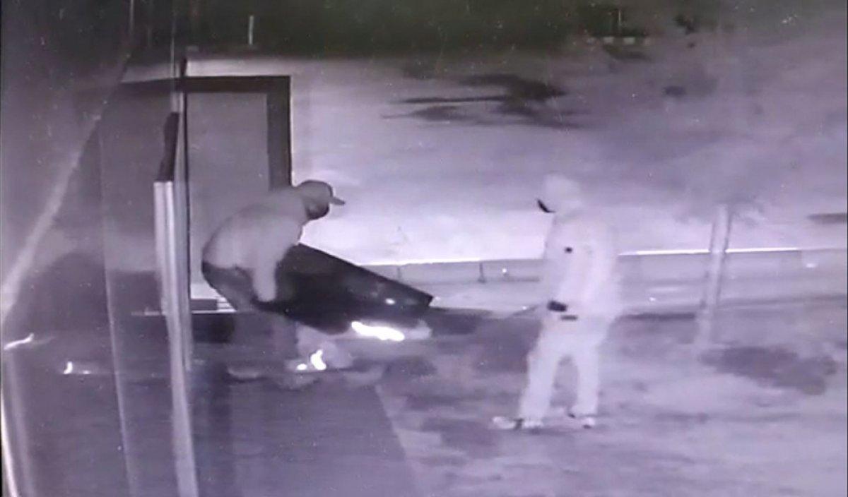 Kırklareli'de el arabasıyla çelik kasa çaldılar