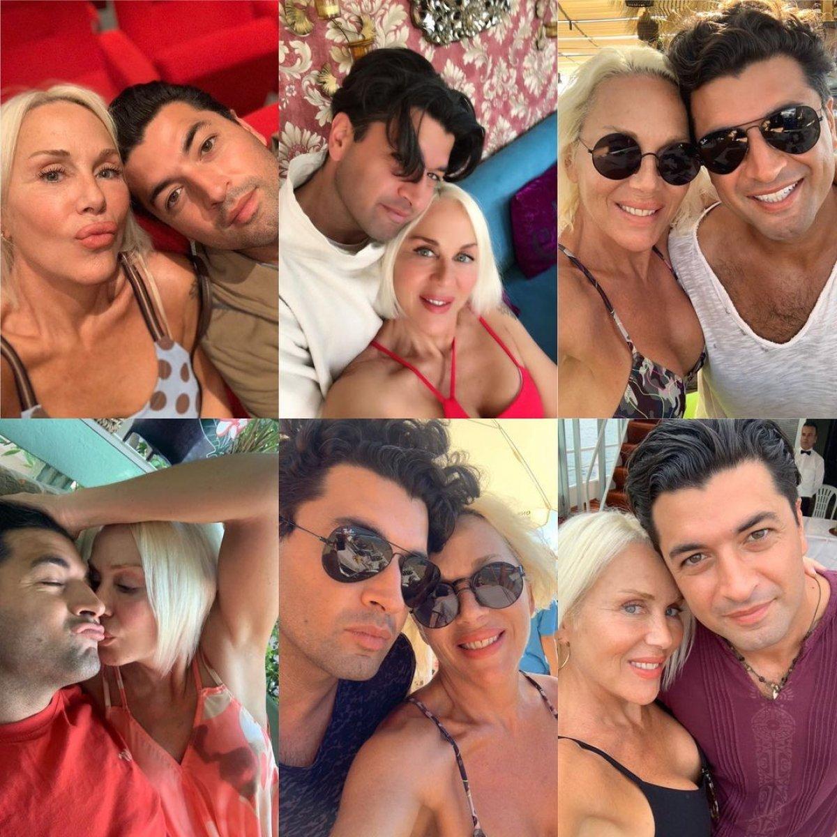 Billur Kalkavan, 36 yaşındaki sevgilisiyle 11'inci yılını kutladı