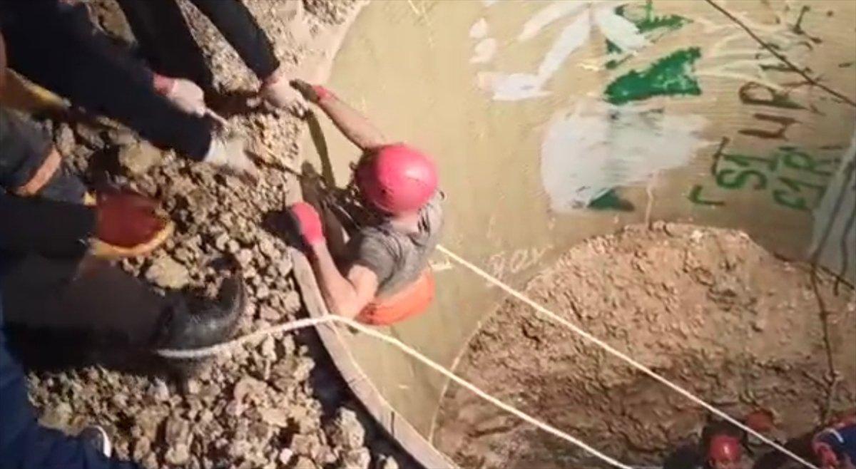 Adana'da çöken kuyuda bir işçi hayatını kaybetti