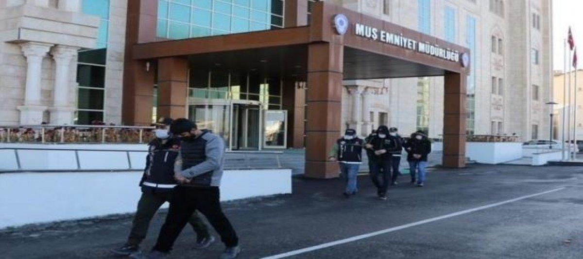 Muş'ta narkotikten 'ohh' paylaşımı