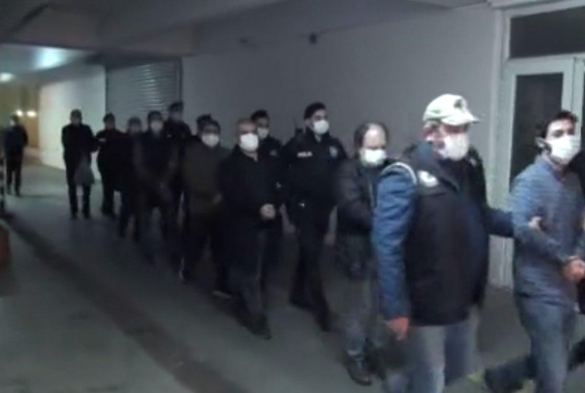DHKP-C operasyonunda yakalanan şüphelilerden 9’u tutuklandı