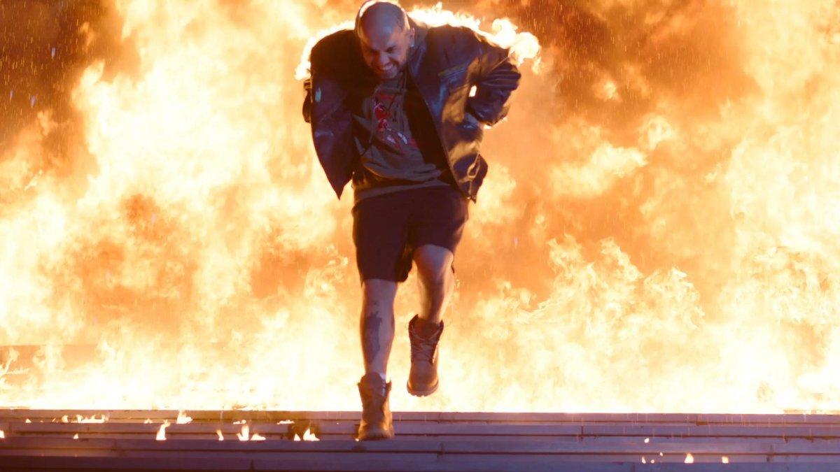 Rapçi Tepki, klip çekimi sırasında yaralandı