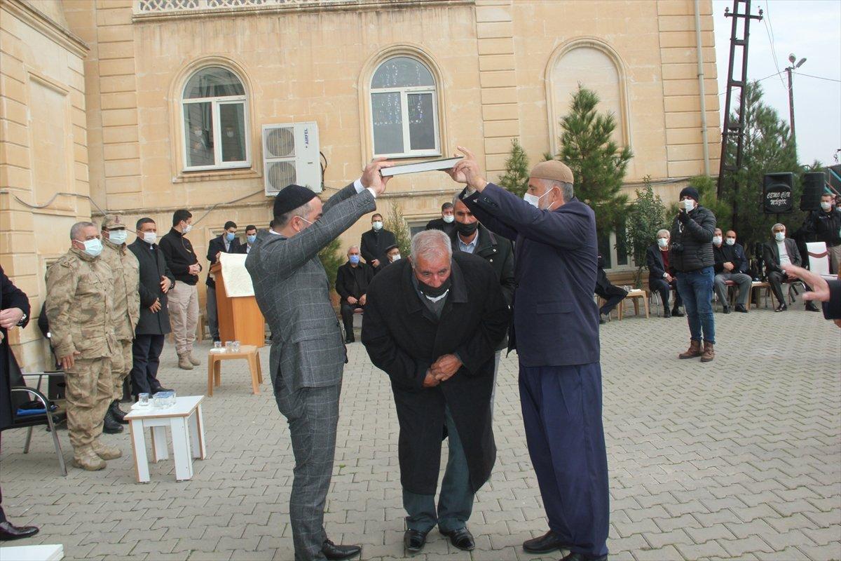 Siirt'te iki aşiret barıştırıldı