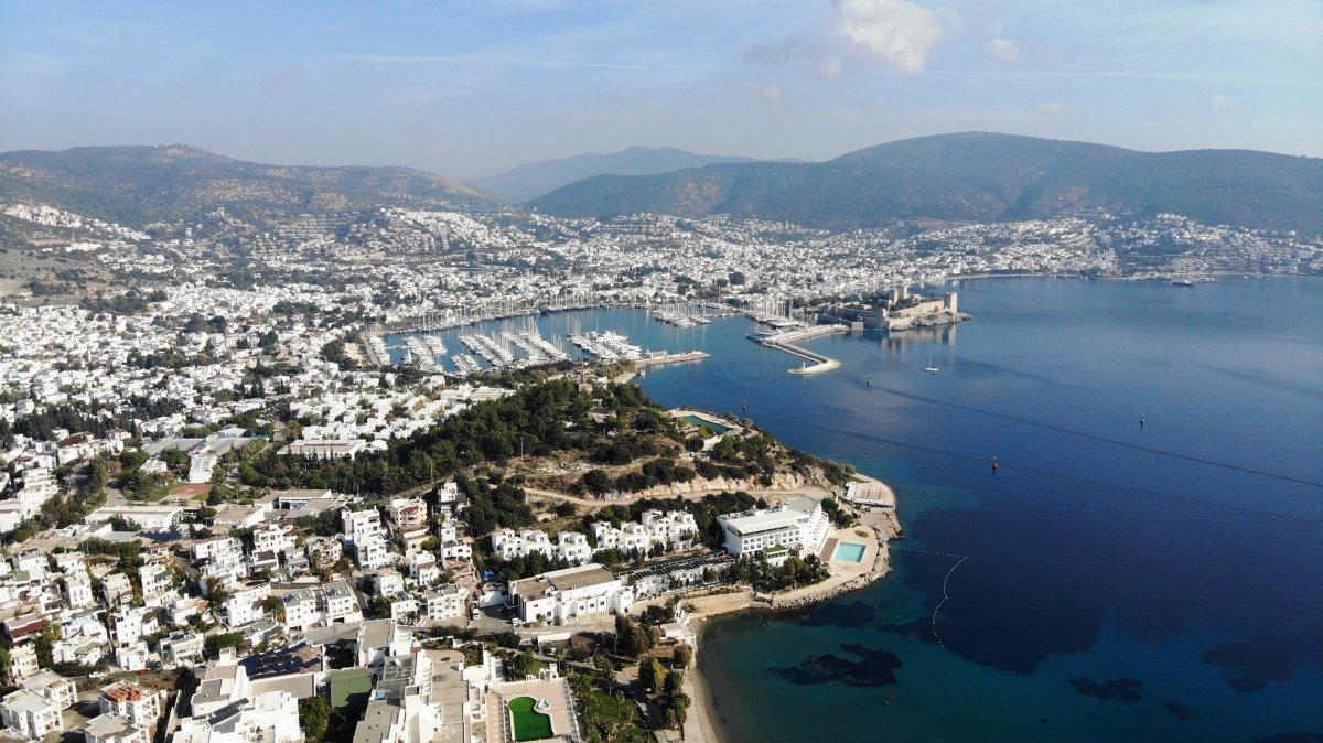 Büyükşehirlerden Bodrum'a yılbaşı akını