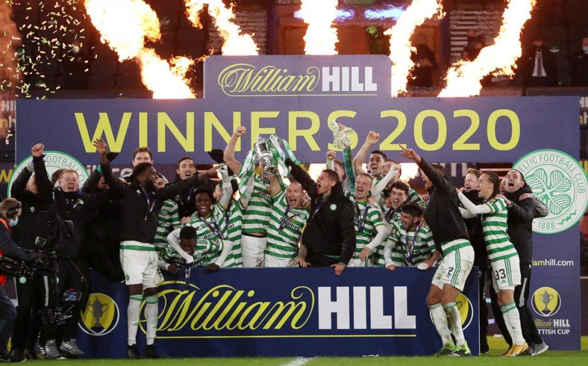 Celtic, İskoçya Kupası'nı 40. kez kazandı