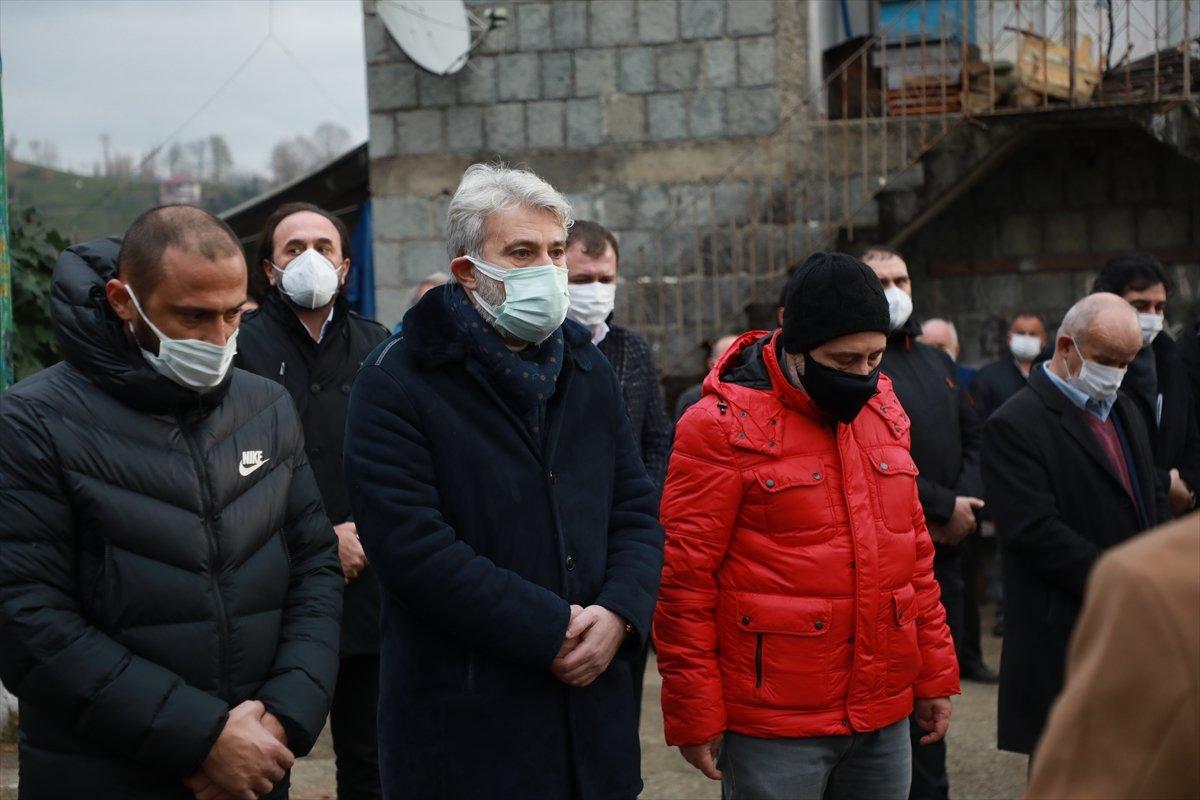 Ahmet Erdoğan'ın cenazesi, Rize'de toprağa verildi