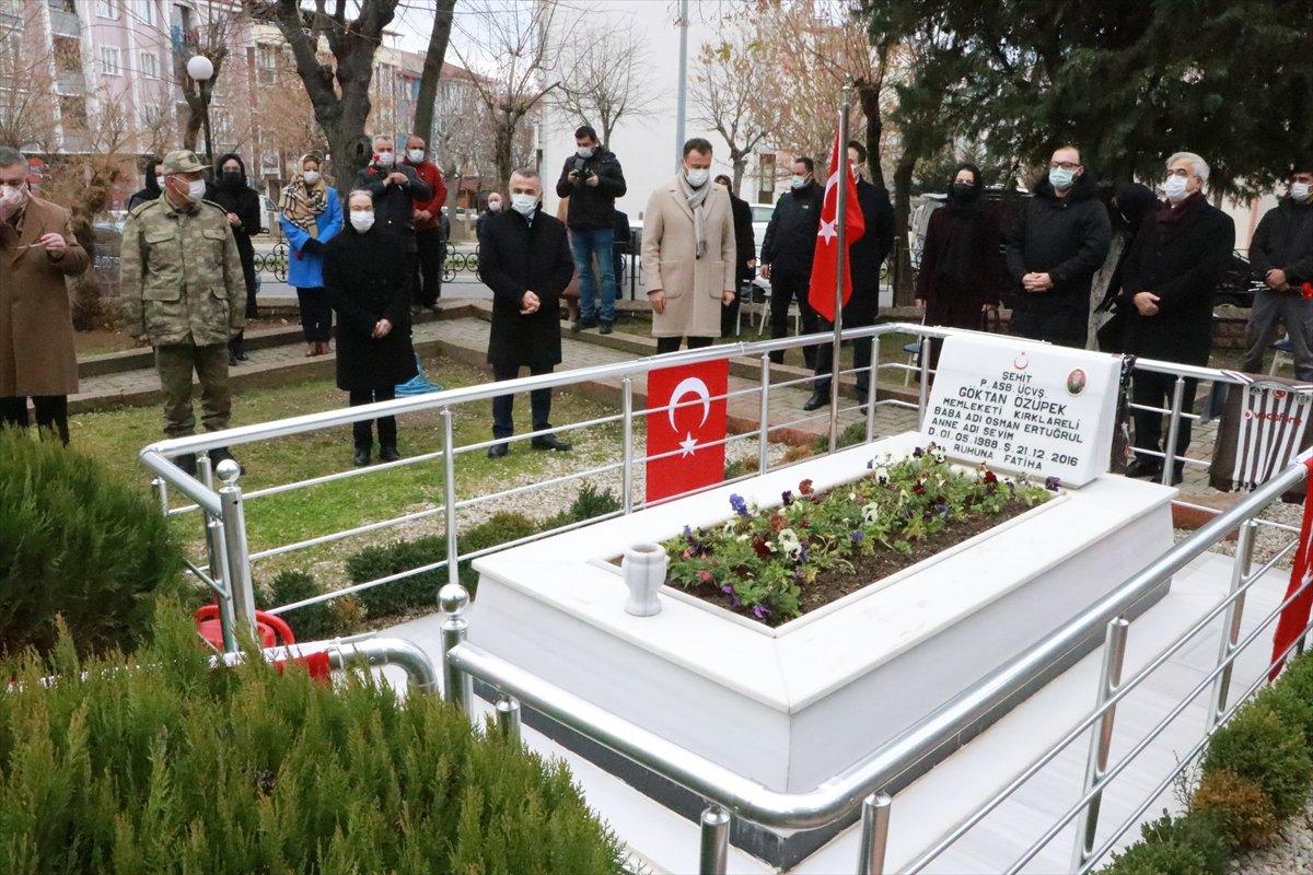 Fırat Kalkanı Harekatı Şehidi, Kırklareli'de anıldı