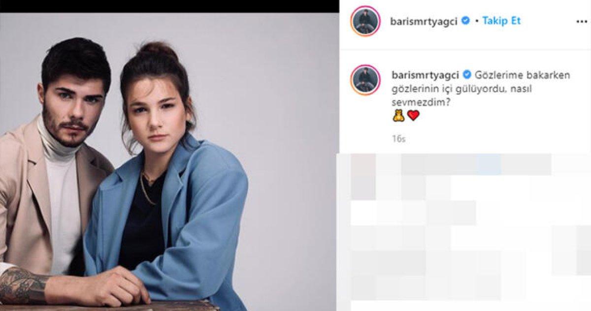 Barış Murat Yağcı, Nisa Bölükbaşı'na aşkını ilan etti