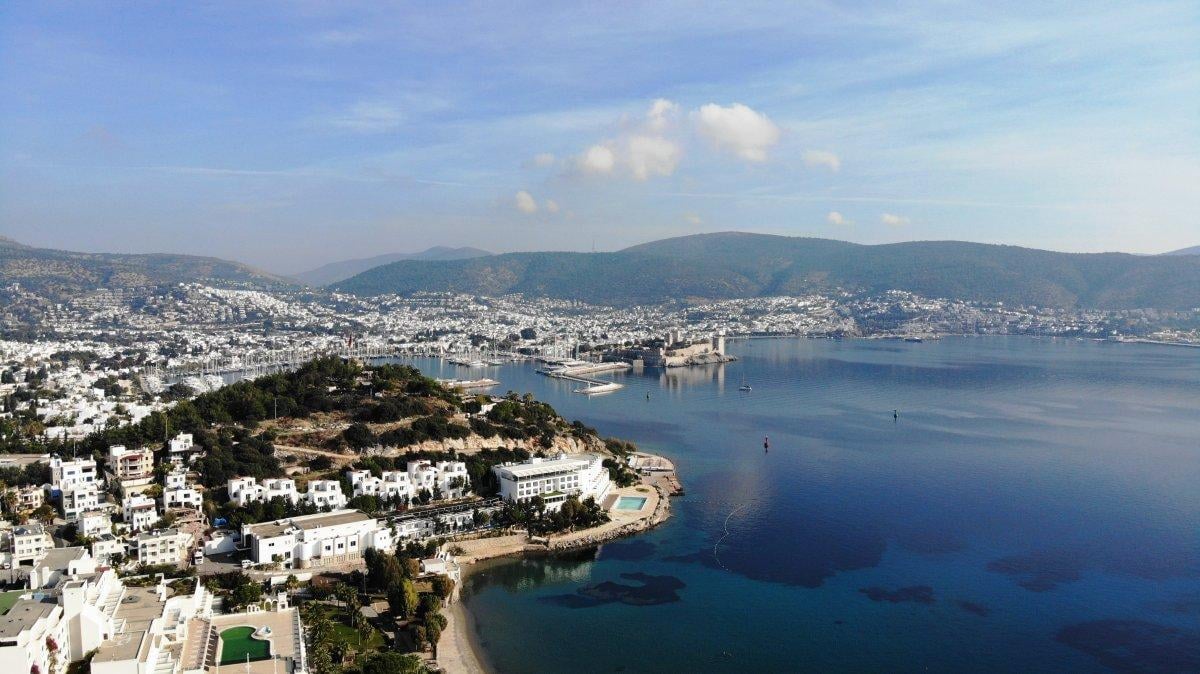 Büyükşehirlerden Bodrum'a yılbaşı akını