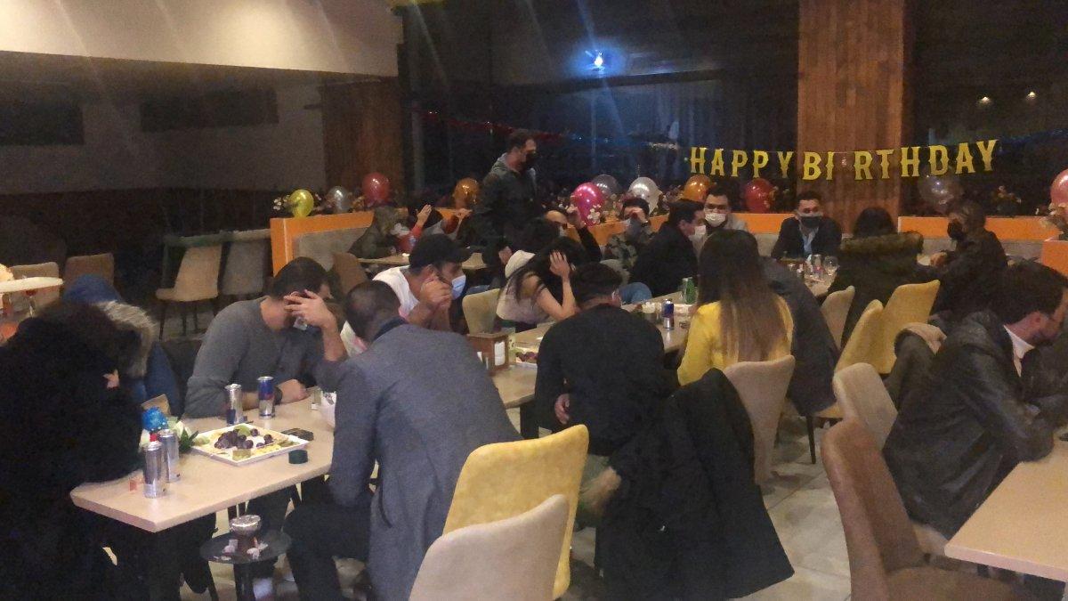 Esenyurt’ta polisten kaçak doğum günü partisine baskın