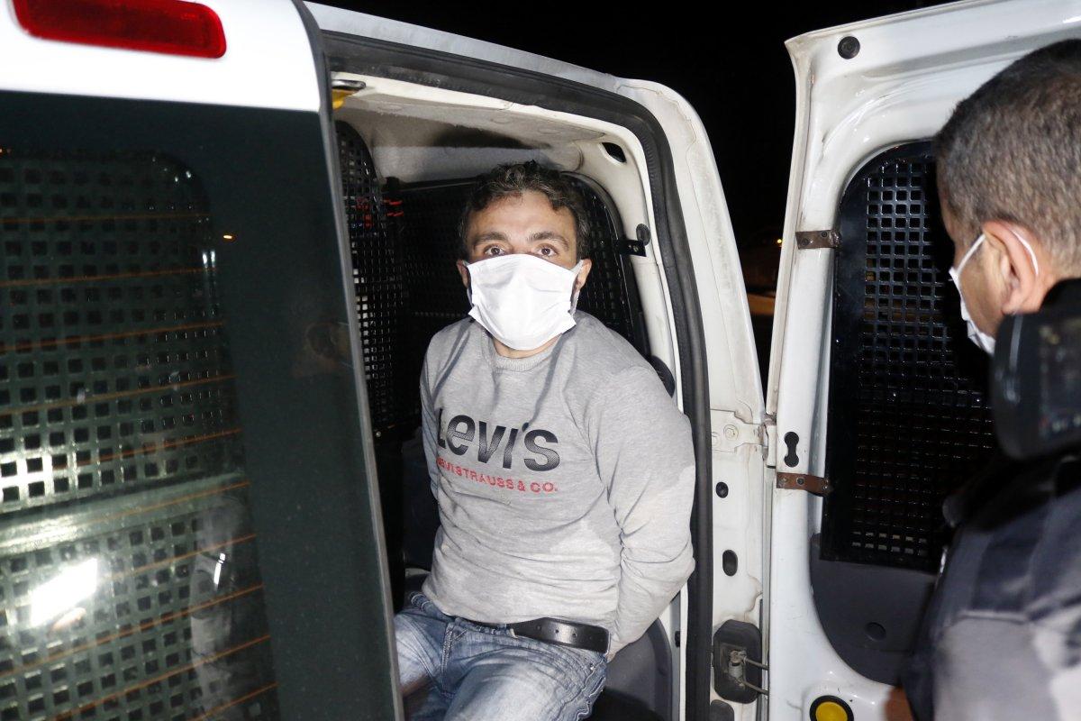 Antalya'da taksi çalan şüpheli, polis tarafından yakalandı