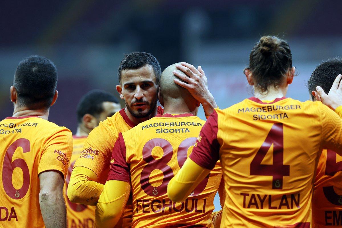 Galatasaray, Göztepe'ye karşı 3 puanı 3 golle aldı