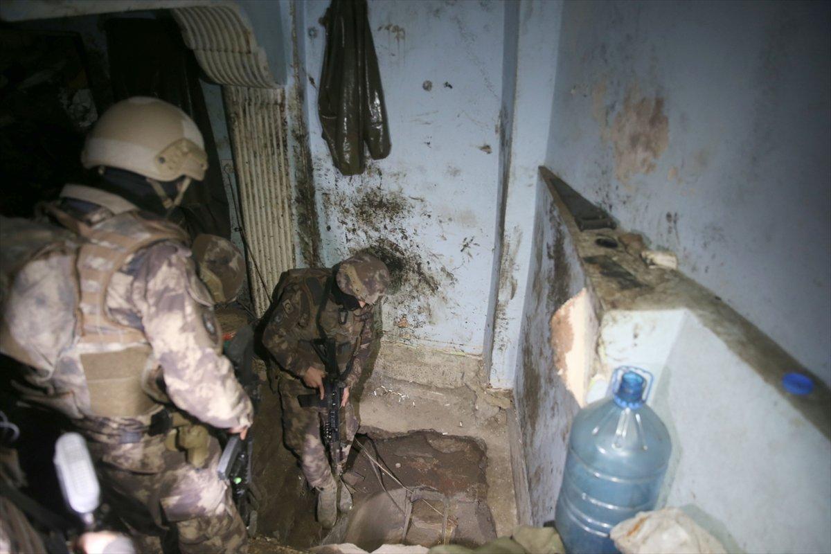 İstanbul'da uyuşturucu operasyonunda tünel bulundu