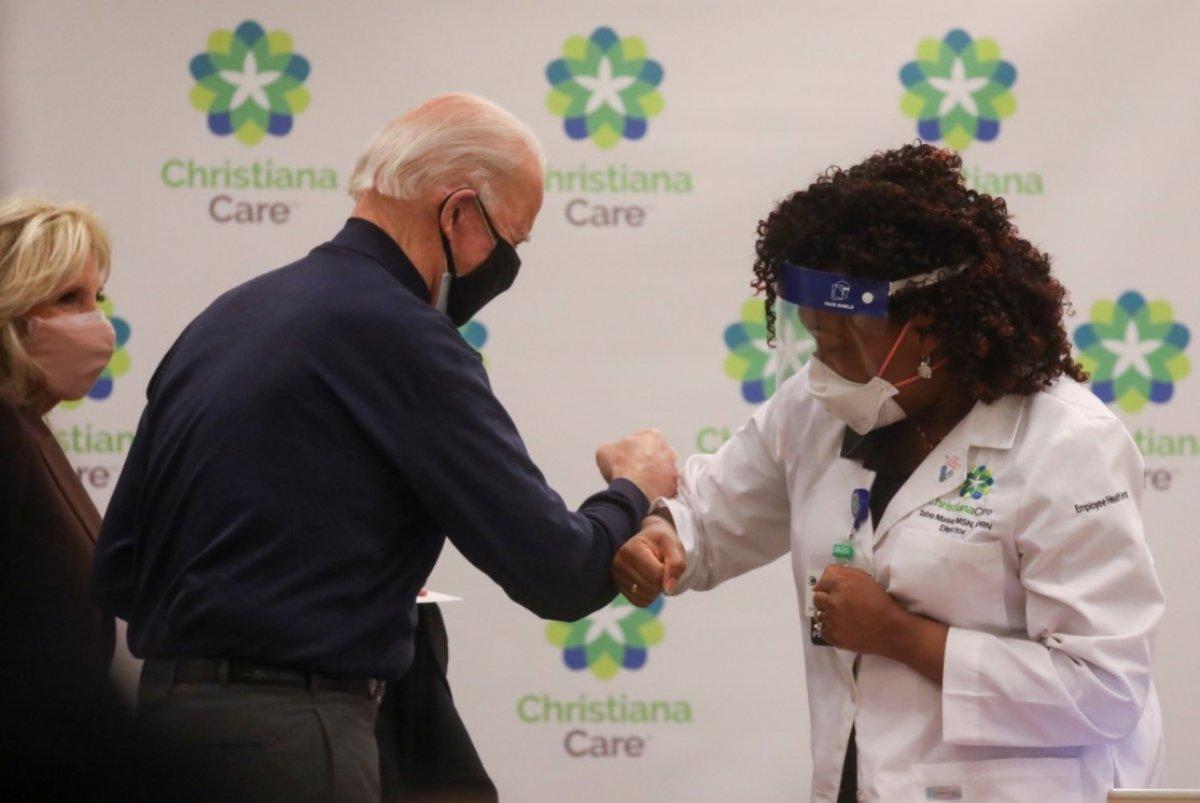 Biden koronavirüs aşısı oldu