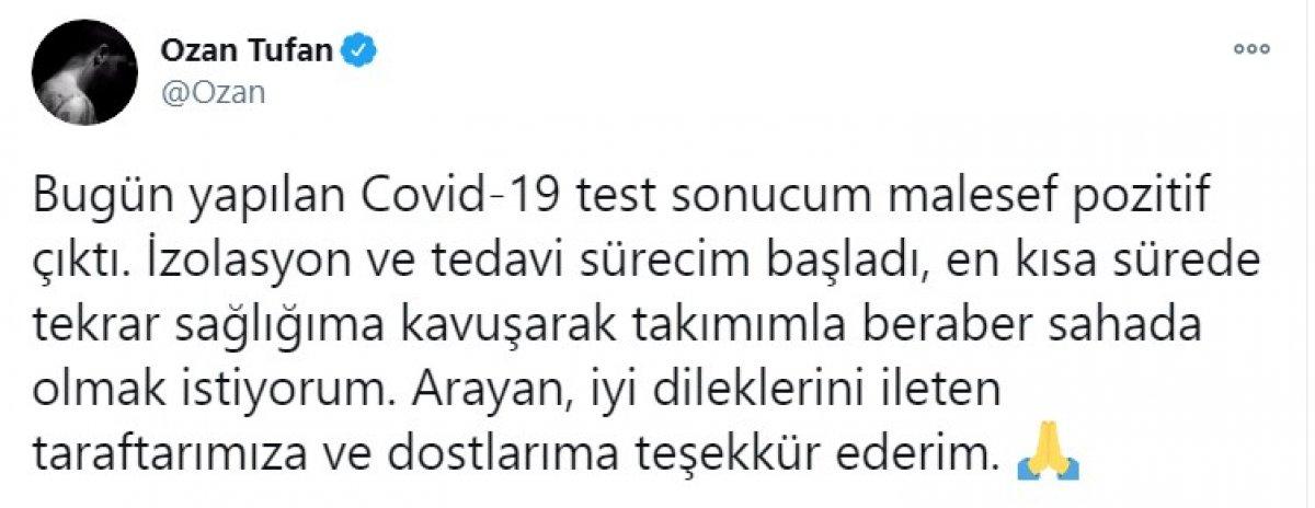 Fenerbahçe'de 1 futbolcu koronavirüse yakalandı