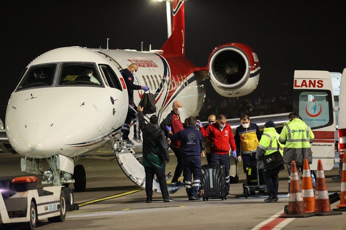 İspanya'da rahatsızlanan Nedim Özbey, Türkiye'ye getirildi