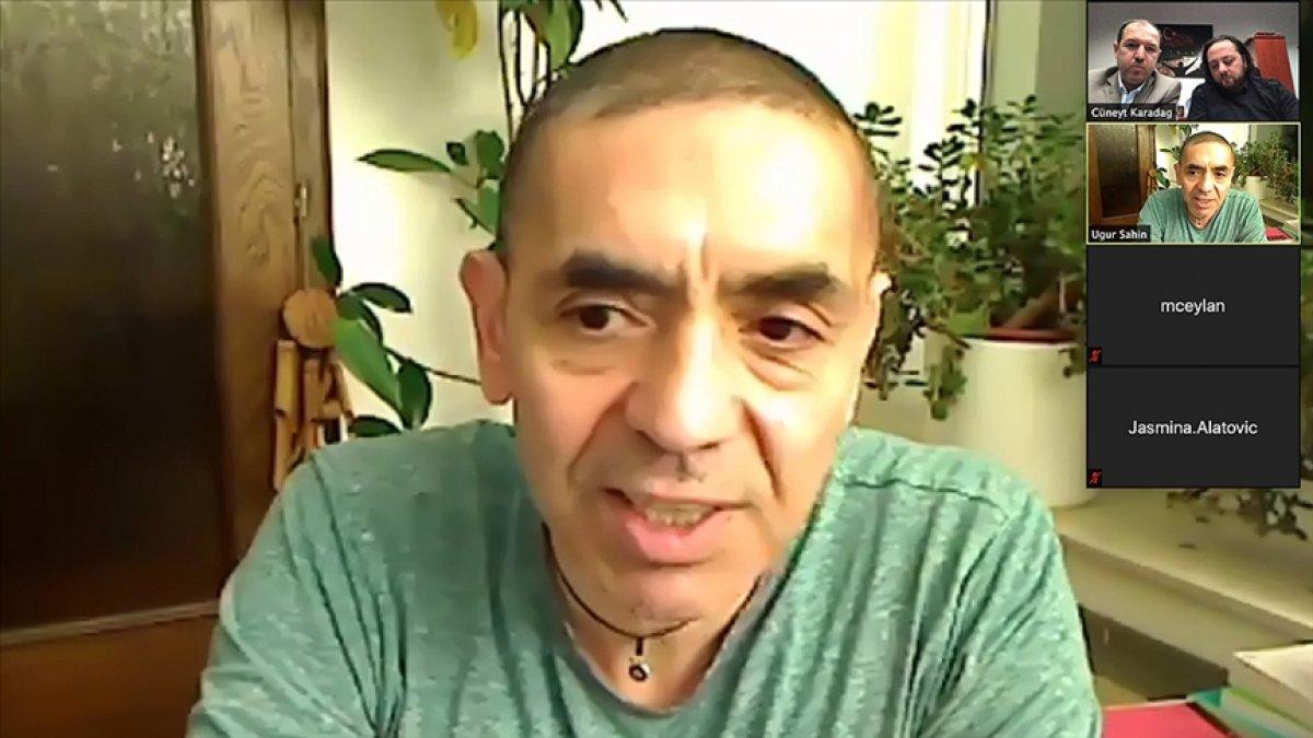 Uğur Şahin: Elimizdeki aşı etkili ama gerekirse 6 haftada yenisini yaparız