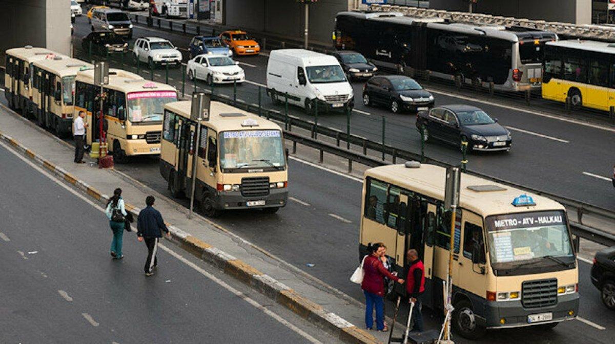 Minibüs, dolmuş, taksi indi bindi ne kadar? İstanbul ulaşım fiyat tarifesi 2021