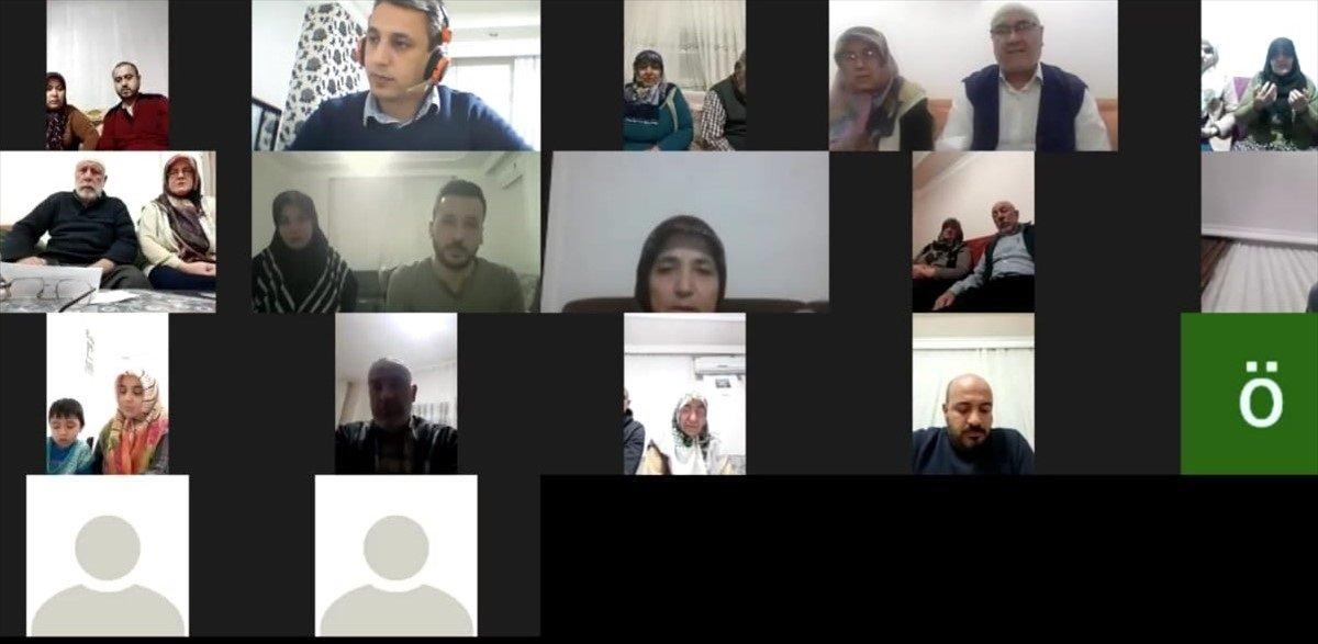 Osmaniye'de hayatını kaybeden kişi için çevrimiçi mevlit okundu