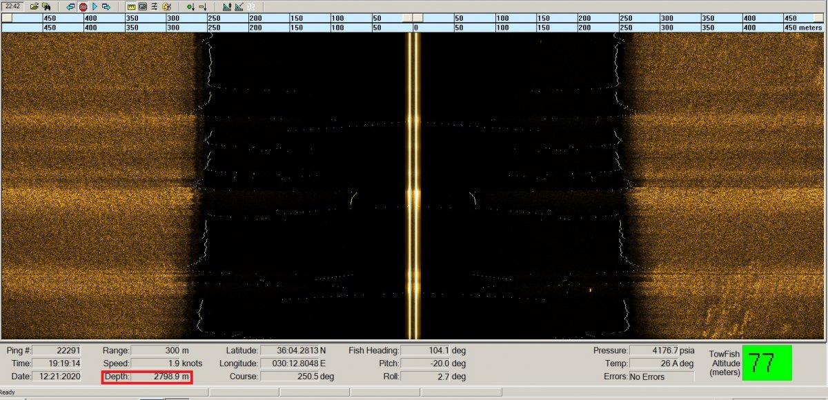 MSB: Cumhuriyet tarihinin en derin sonar görüntüleme operasyonu icra edildi