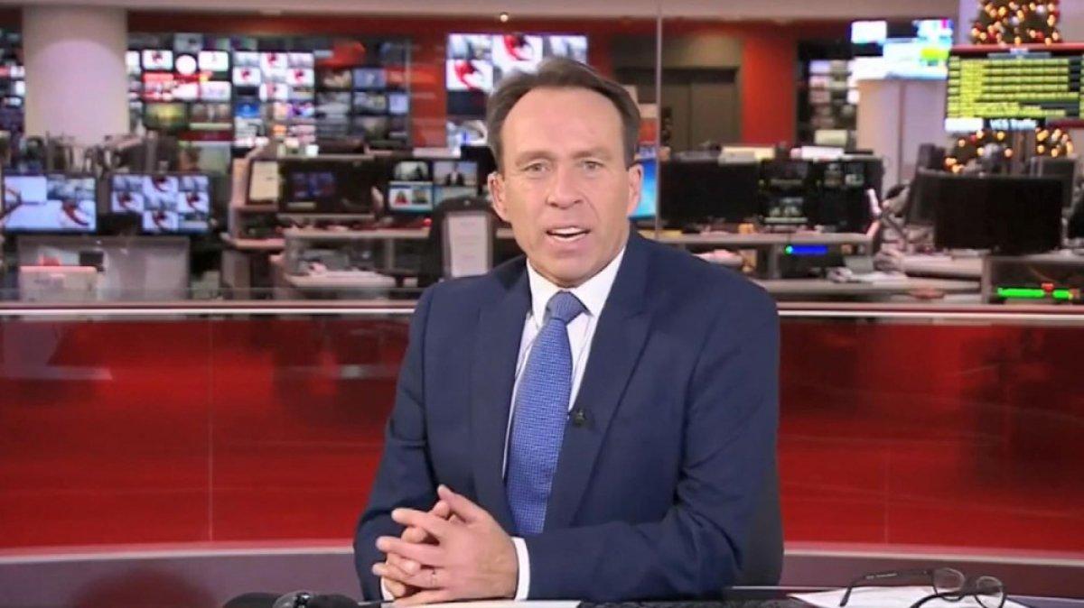 İngiliz spiker canlı yayında esnerken yakalandı