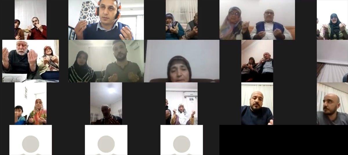 Osmaniye'de hayatını kaybeden kişi için çevrimiçi mevlit okundu