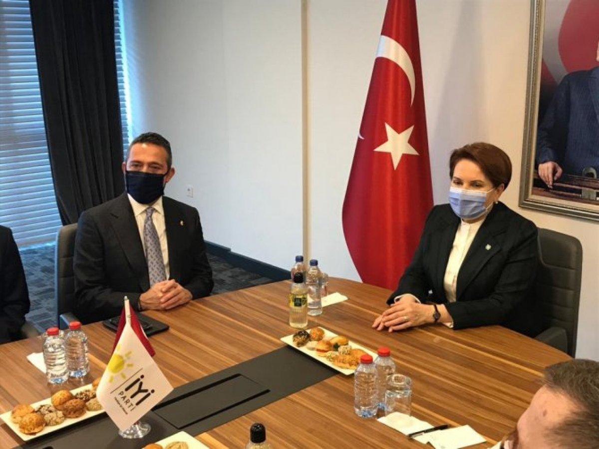 Ali Koç'tan Meral Akşener'e ziyaret