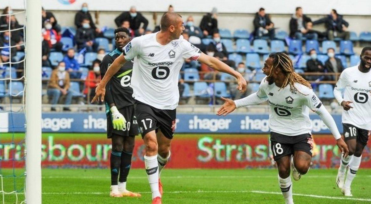 Burak Yılmaz ve Yusuf Yazıcı, son 5 dakikada Lille'e galibiyeti getirdi