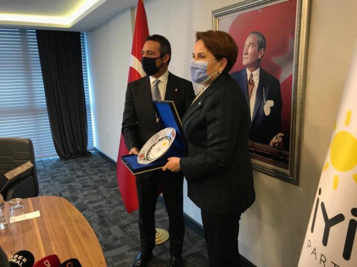Ali Koç'tan Meral Akşener'e ziyaret