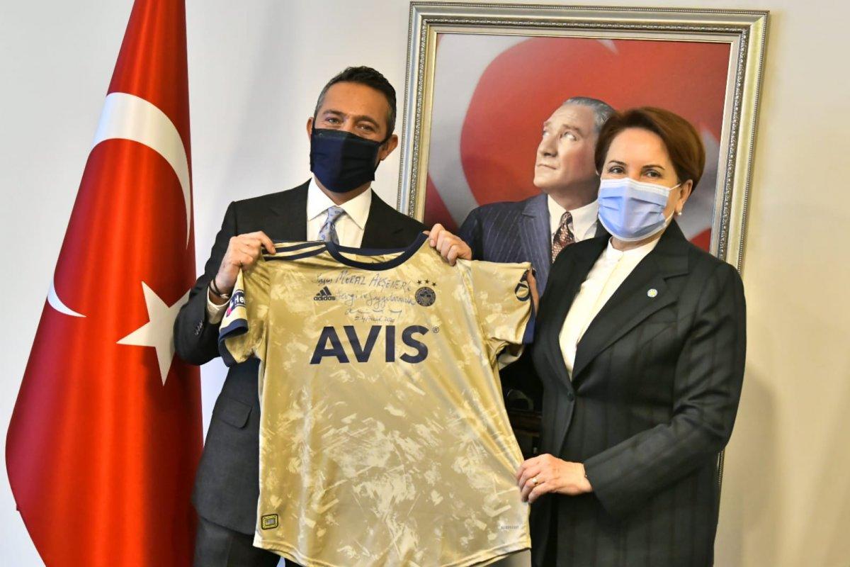 Ali Koç'tan Meral Akşener'e ziyaret