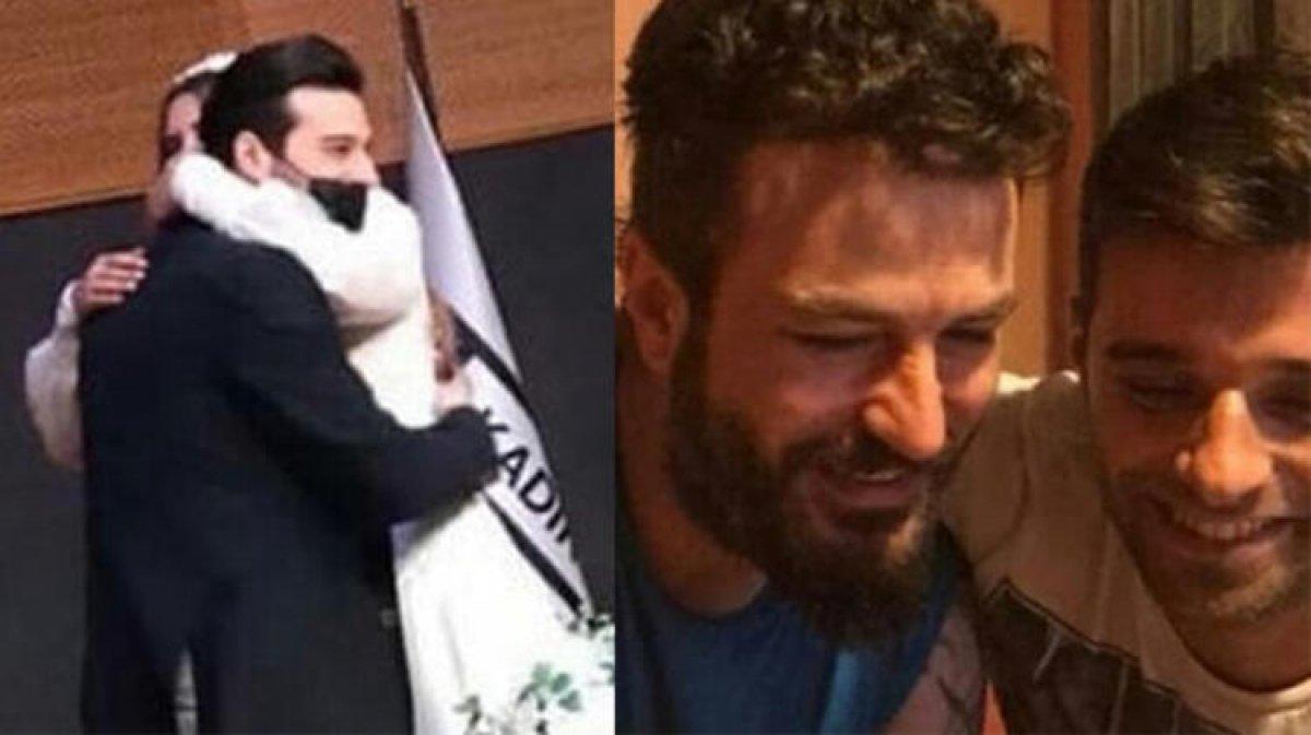 Arda Öziri'nin en yakın arkadaşı ile eski nişanlısı evlendi