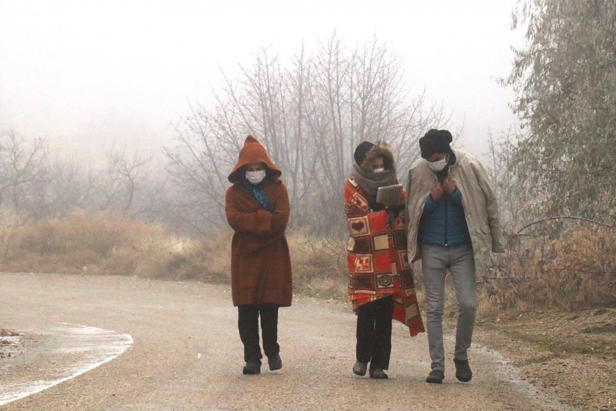 Malatya'da üniversite öğrencileri, köylerine internet istedi