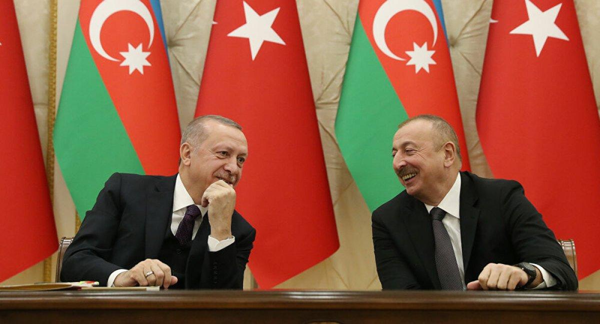 Cumhurbaşkanı Erdoğan, İlham Aliyev'le görüştü