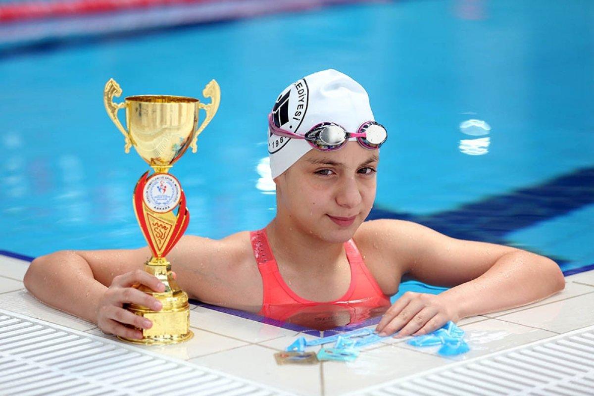 Dünya rekortmeni Merve Tuncel'in hedefi olimpiyatlar