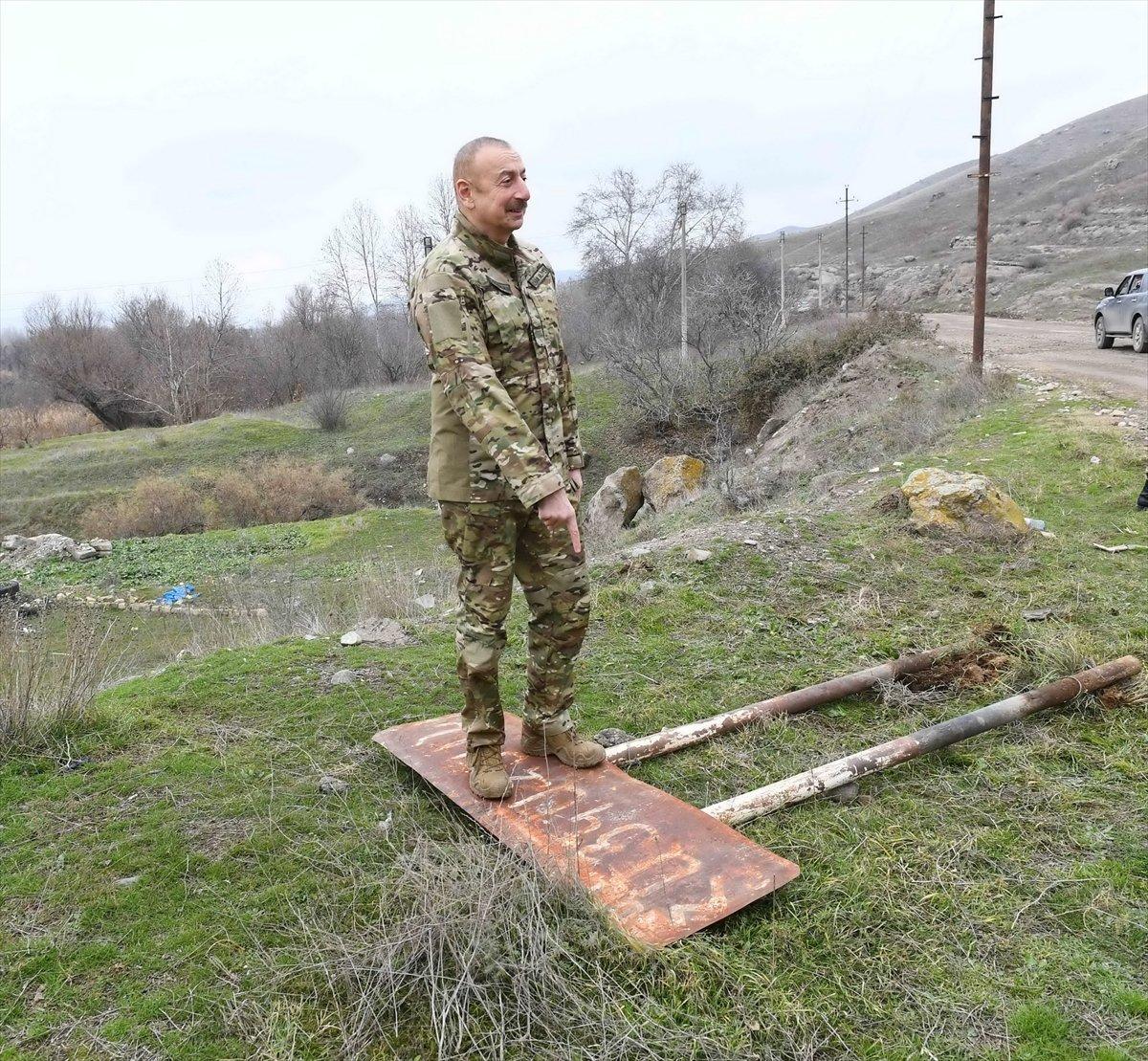 Aliyev'den Gubadlı'ya ziyaret