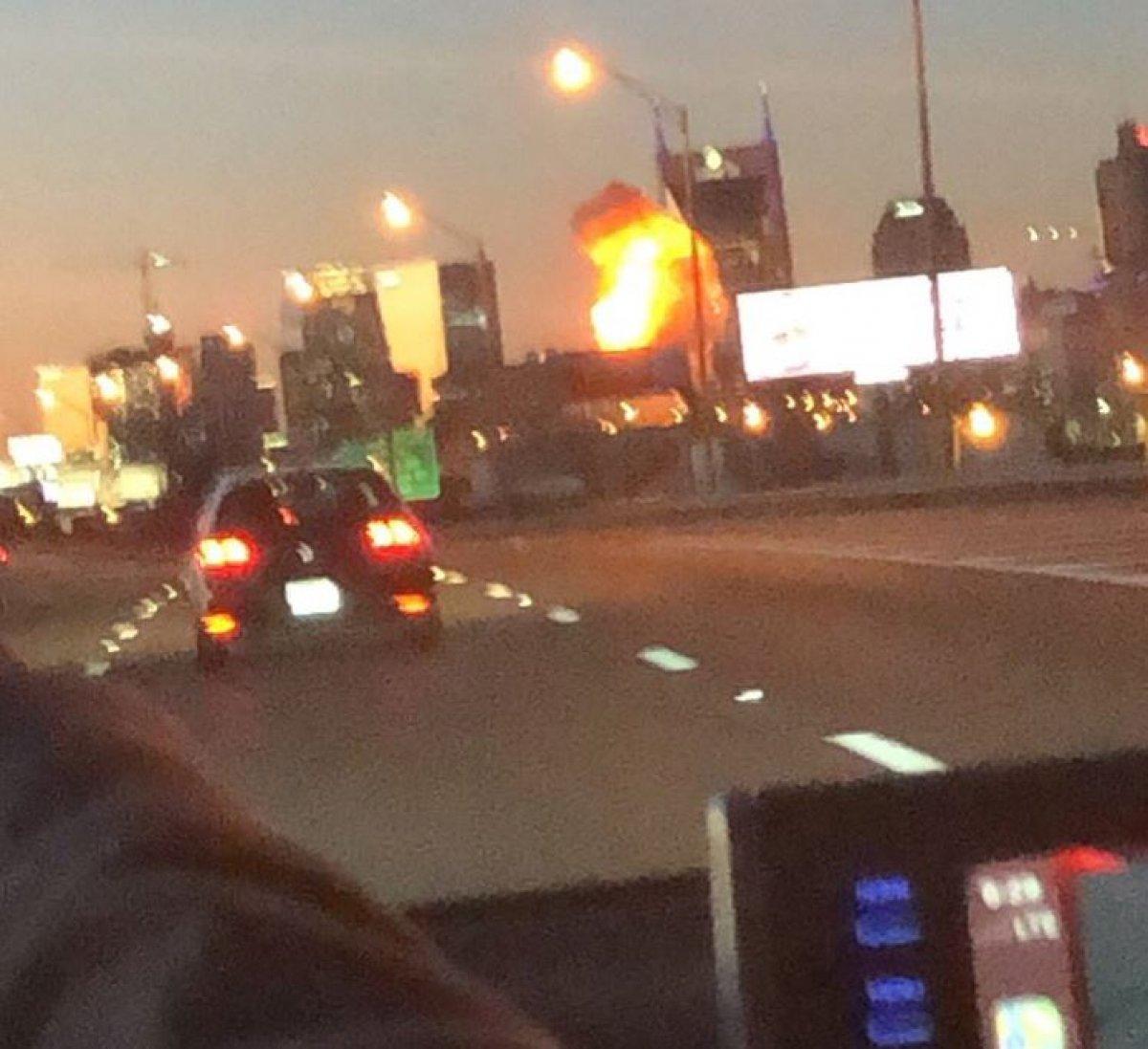 ABD'de patlama meydana geldi