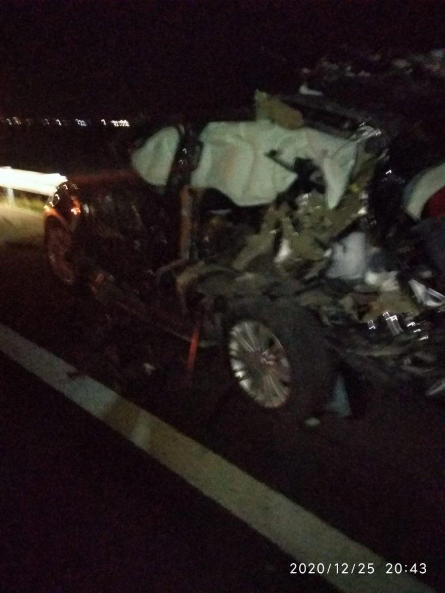 Susurluk'ta kaza: 2 yaralı