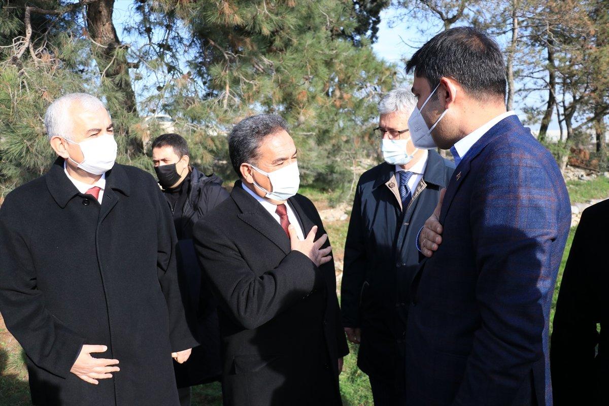 Murat Kurum, Gebze Millet Bahçesi arazisini inceledi