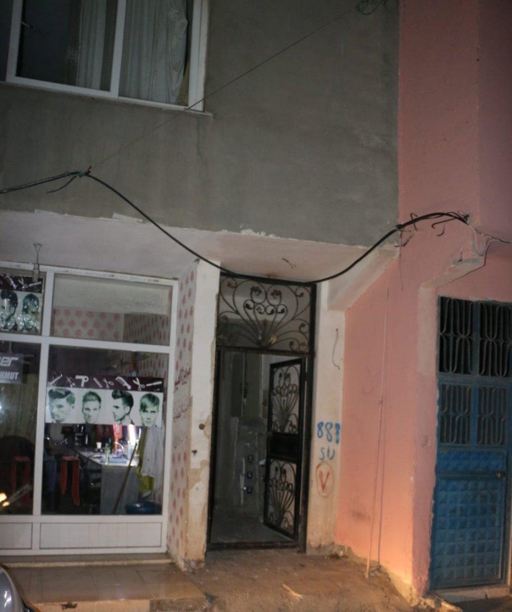 Gaziantep'te üzerine televizyon düşen bebek hayatını kaybetti