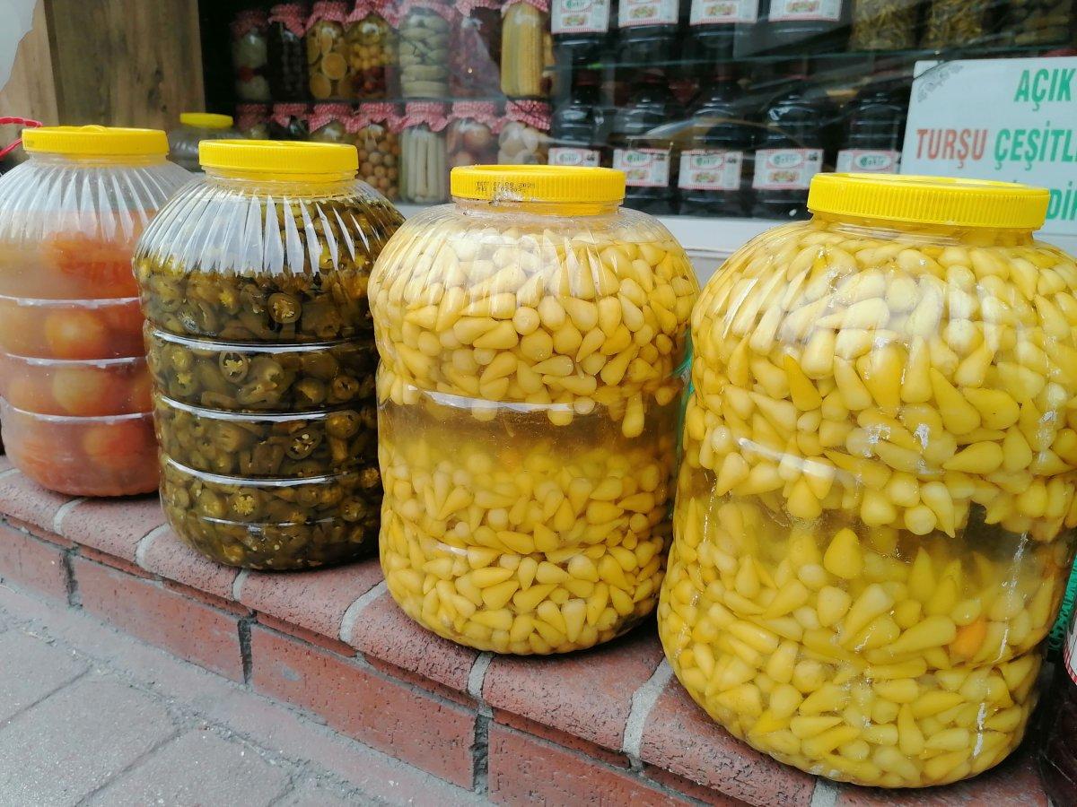 Turşu tüketimi arttı